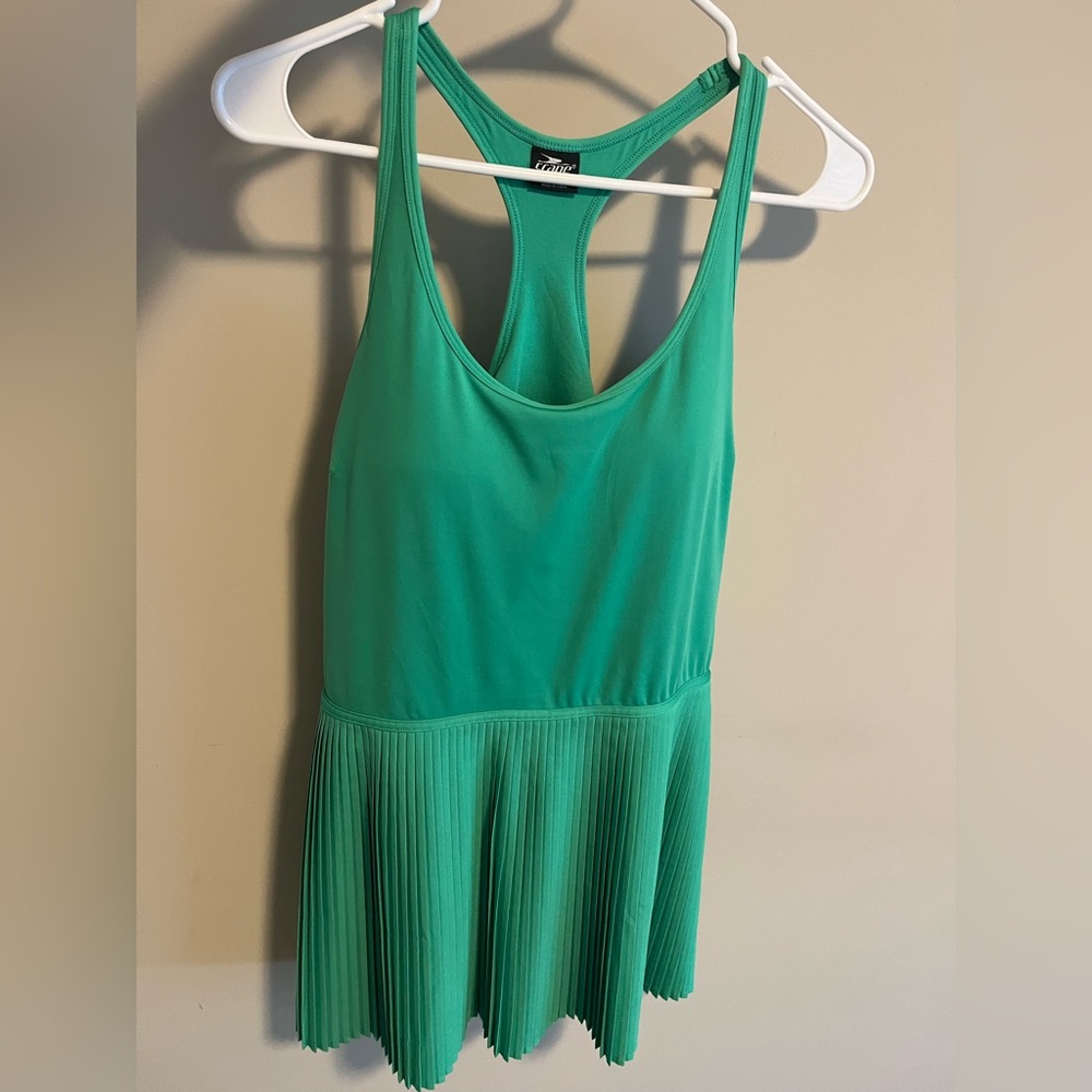 Green Sleeveless Dress